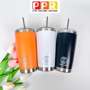 Cốc giữ nhiệt 600ml có ống hút