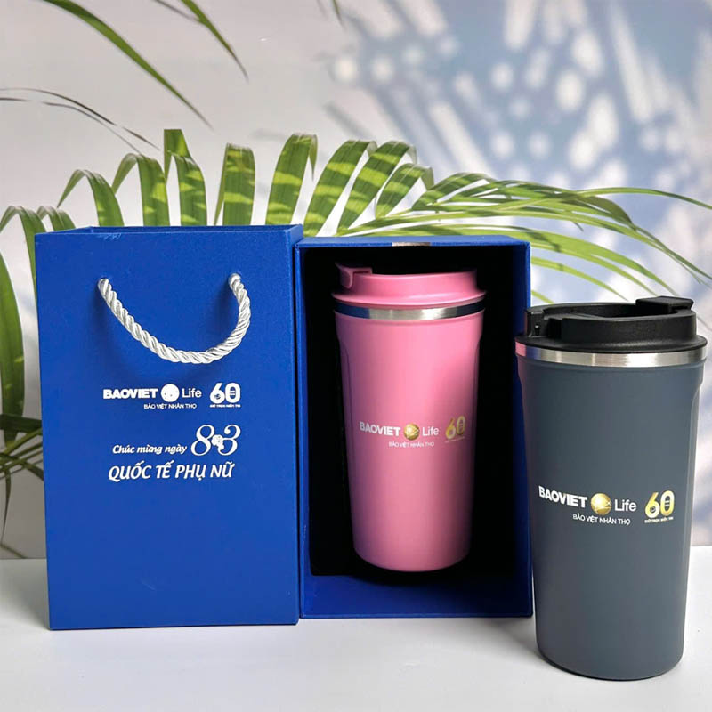 Set Cốc Giữ Nhiệt In Theo Yêu Cầu | SCGNPPR03