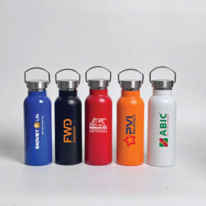 Bình Giữ Nhiệt Có Quai Xách In Logo Doanh Nghiệp | BGNPPR04