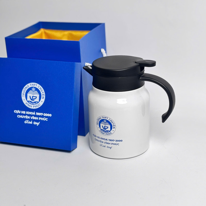 set bình trà in logo theo yêu cầu