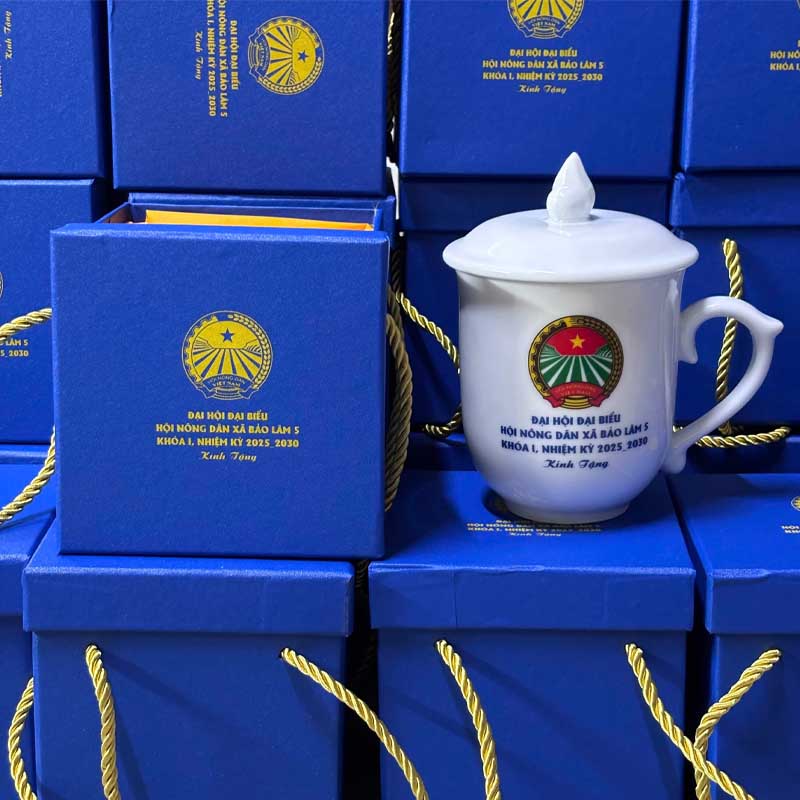 Set Cốc Sứ In Logo Theo Yêu Cầu | CSPPR01