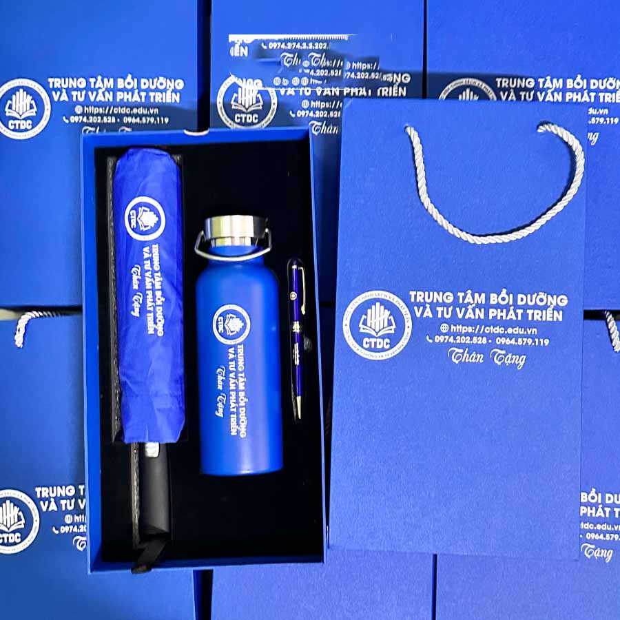 Set Ô Bình Bút In Logo Theo Yêu Cầu | OBBPPR01