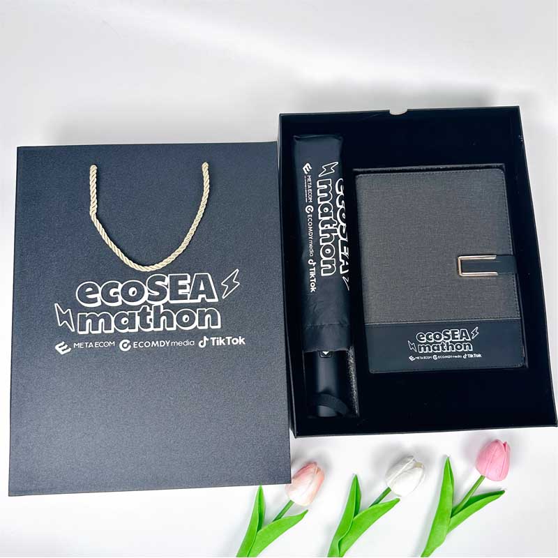 Set Sổ Ô In Logo Thương Hiệu | SOPPR01