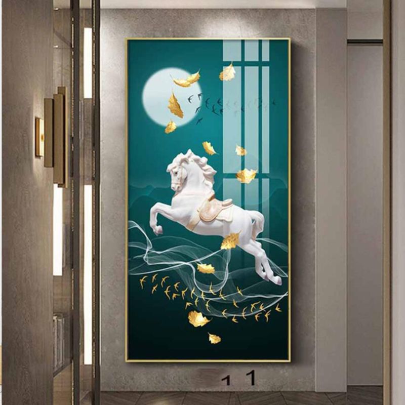 Tranh treo tường tráng gương động vật TTTPPR04