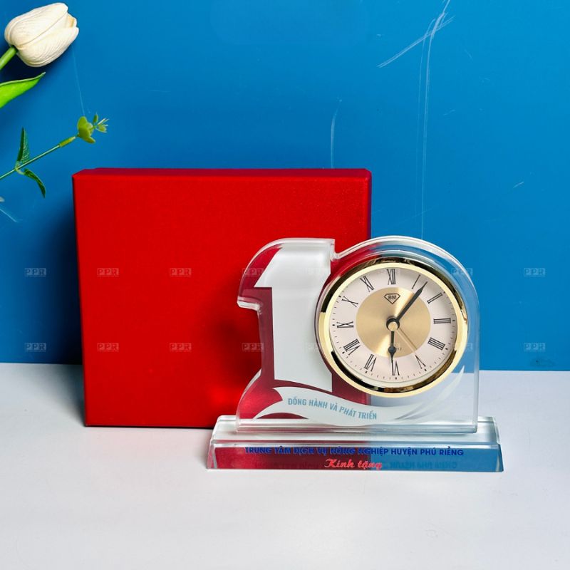 Đồng hồ pha lê cao cấp ĐHPLPPR01