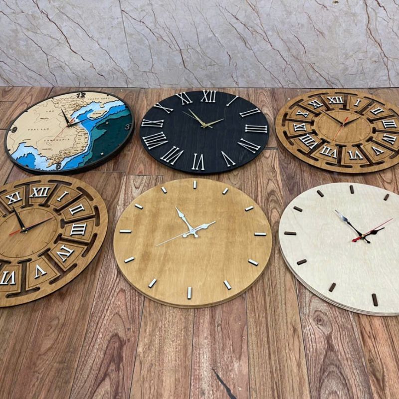 Đồng Hồ Gỗ Theo Yêu Cầu ĐHGPPR11
