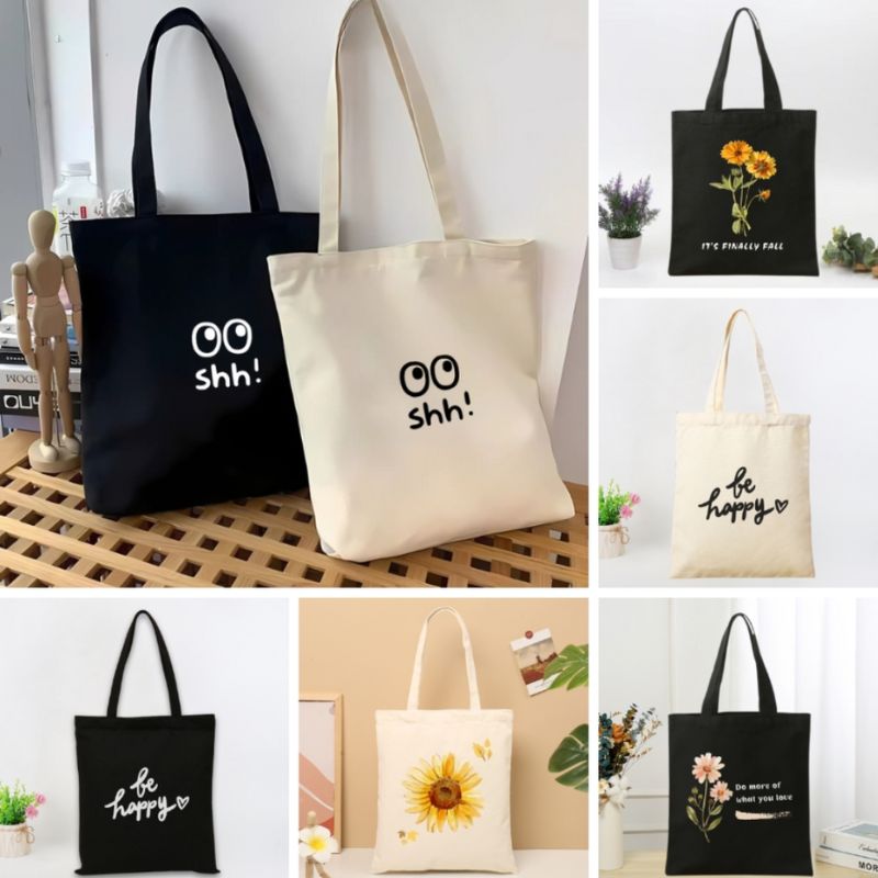 Túi vải canvas không chặn đáy TVPPR04