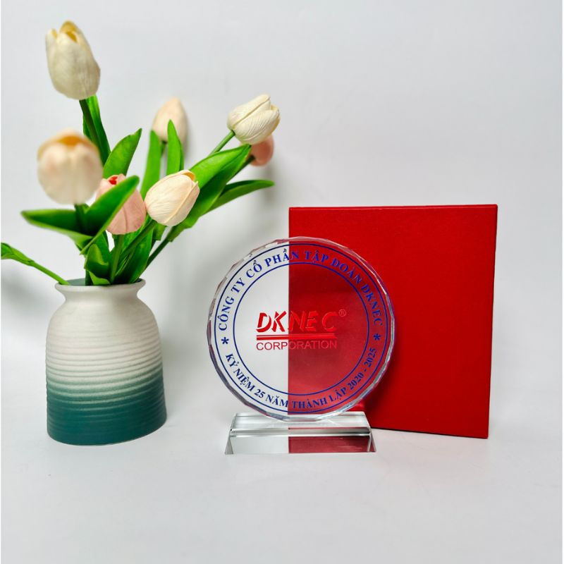 Kỷ niệm chương pha lê KNCPLPPR07