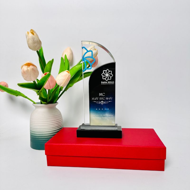 Kỷ niệm chương pha lê KNCPPR08