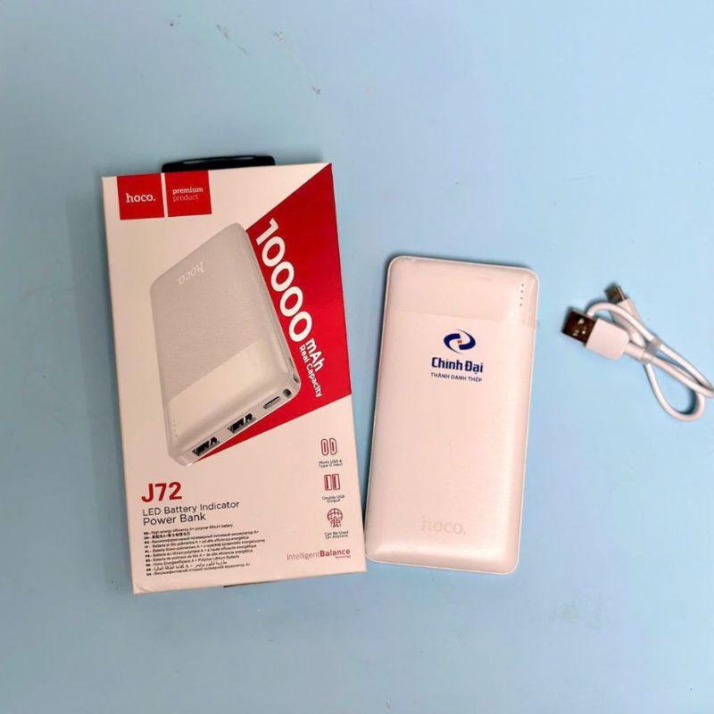 Sạc dự phòng Hoco in logo SDPPPR02