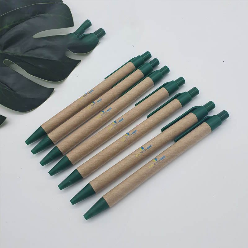 Bút Bi Vỏ Giấy In Logo Theo Yêu Cầu | BBIPPR06
