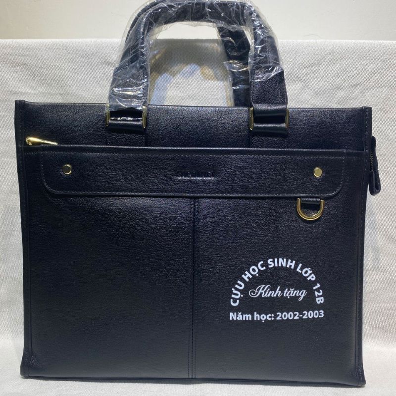 Cặp Da In Logo Theo Yêu Cầu Làm Quà Tặng Đối Tác | CDPPP01