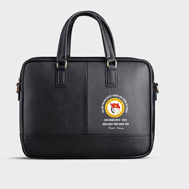 Cặp Da Văn Phòng In Logo Làm Quà Tặng Khách Hàng | CDPPR02