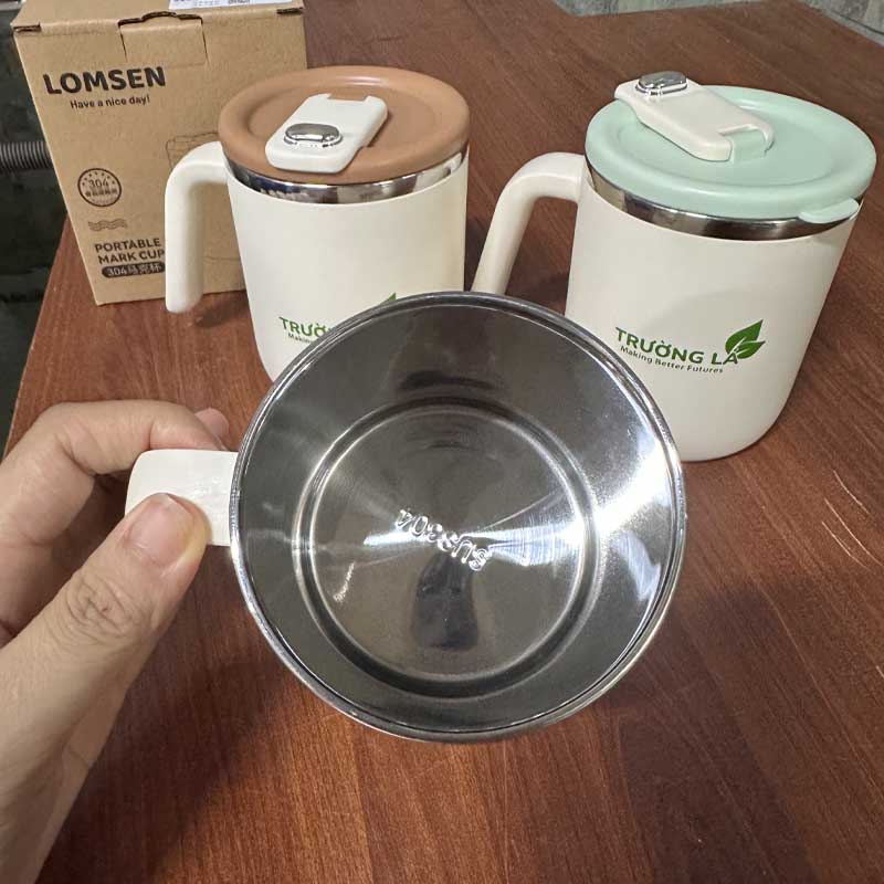 Cốc Giữ Nhiệt Lomsen In Logo Doanh Nghiệp | CGNPPR06