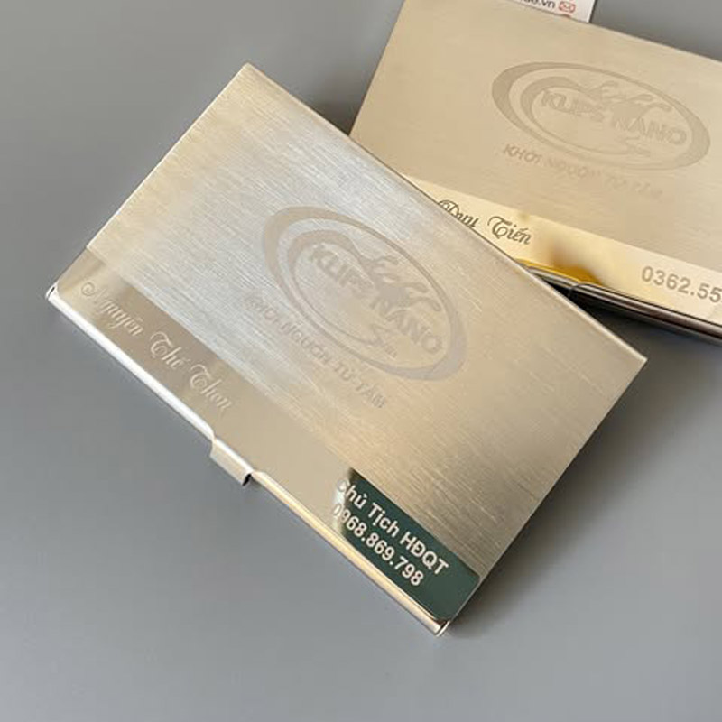 Hộp Namecard Khắc Logo Công Ty Làm Quà Tặng Đối Tác | HNCPPR11