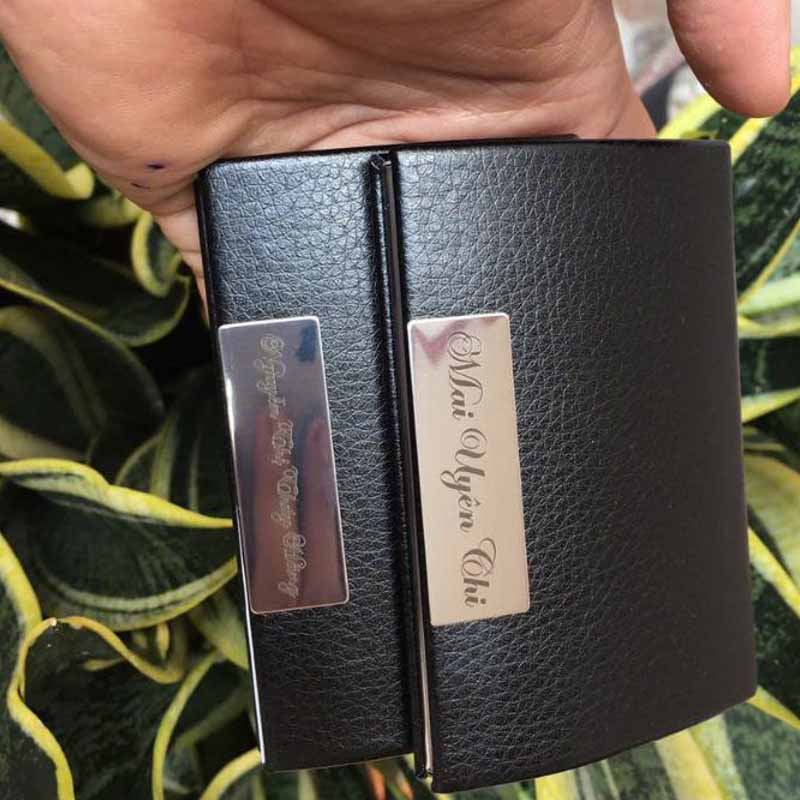 Hộp Namecard Kim Loại Khắc Tên Theo Yêu Cầu | HNCPPR04