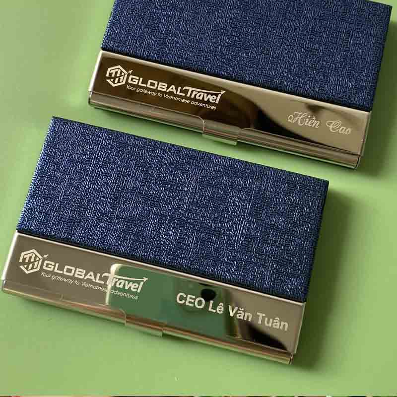 Hộp Namecard Kim Loại Cao Cấp Khắc Logo | HNCPPR15