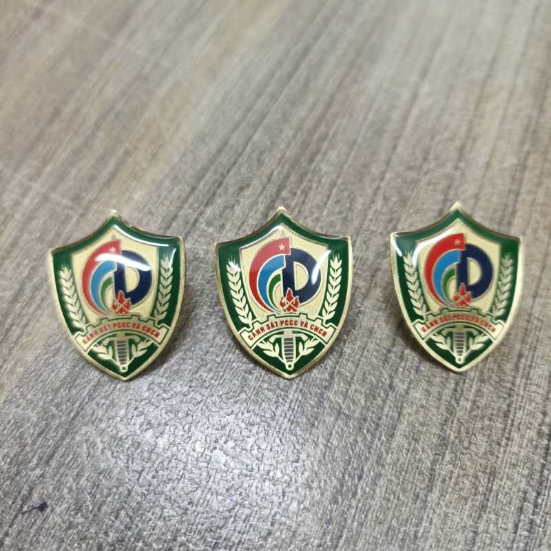 Pin Cài Áo Kim Loại Đúc Logo Theo Yêu Cầu | BTPPR05
