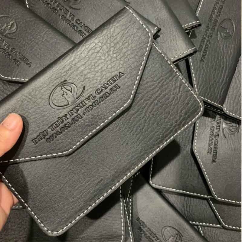 Ví Da Đựng Giấy Tờ Xe Ô Tô Dập Chìm Logo Sang Trọng | HNCPPR05