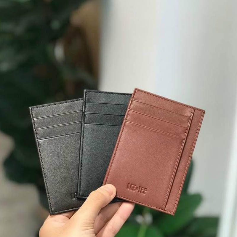 Ví Namecard Bằng Da Dập Chìm Logo Công Ty | HNCPPR10