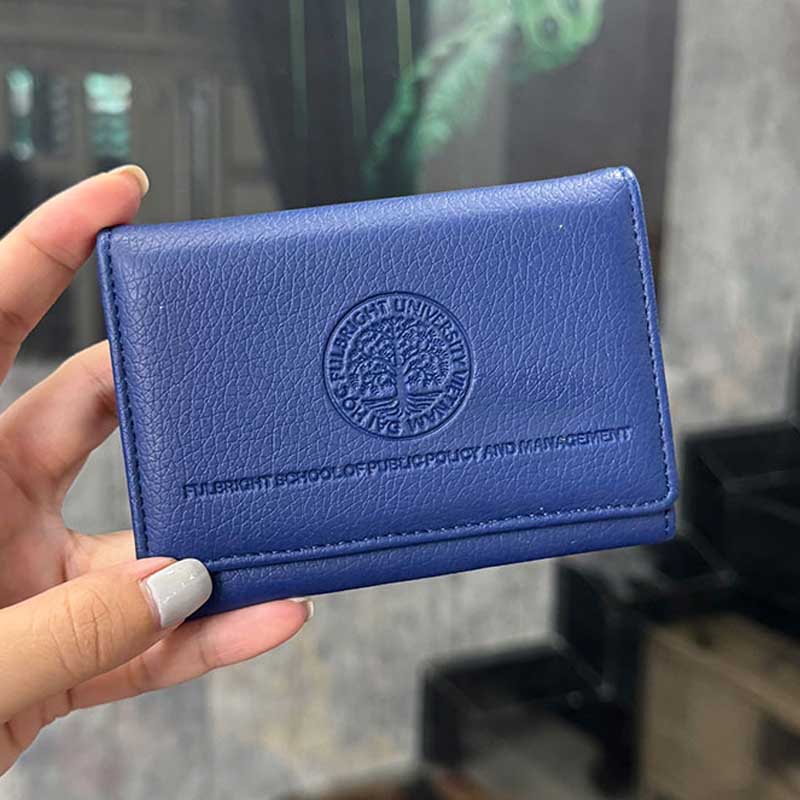 Ví Namecard Bằng Da Dập Chìm Logo Theo Yêu Cầu | HNCPPR08