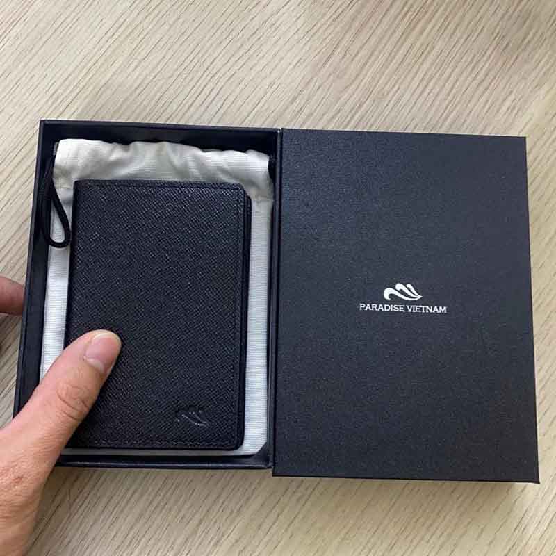 Ví Namecard Dập Chìm Logo Có Hộp Đựng | HNCPPR09