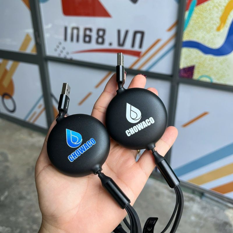 Cáp Sạc Cuộn Tròn Đa Năng SCDPPR01