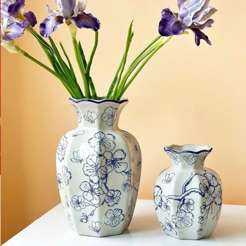 Bình cắm hoa sứ BHSPPR12