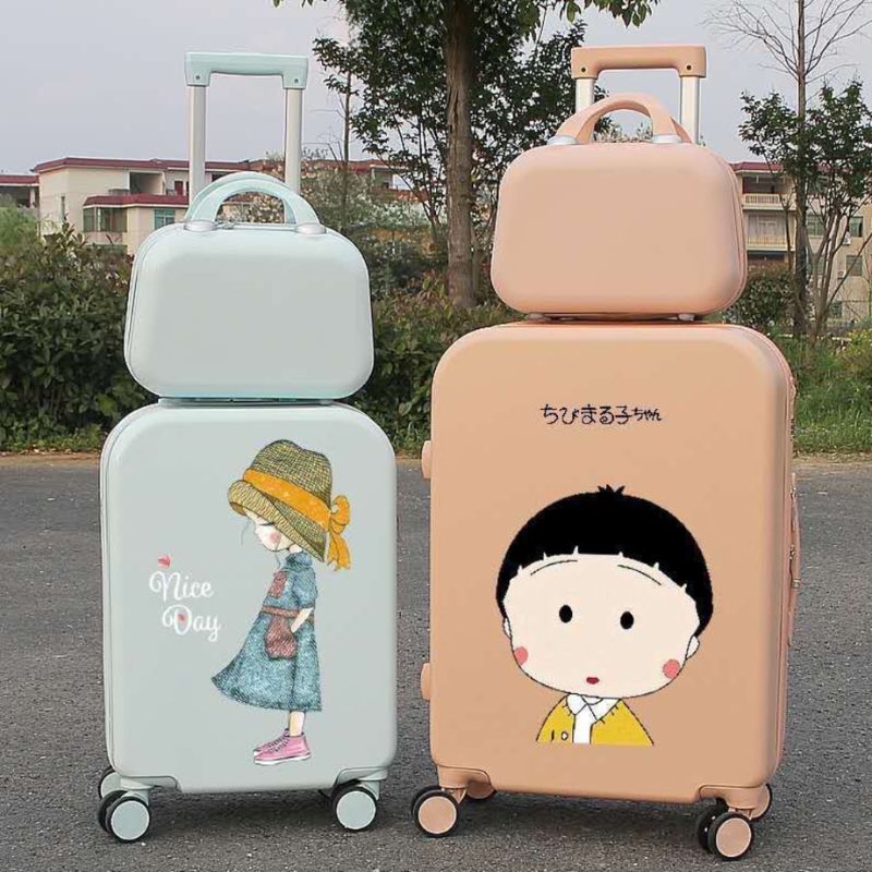 Vali du lịch in hoạt hình VLDLPPR07