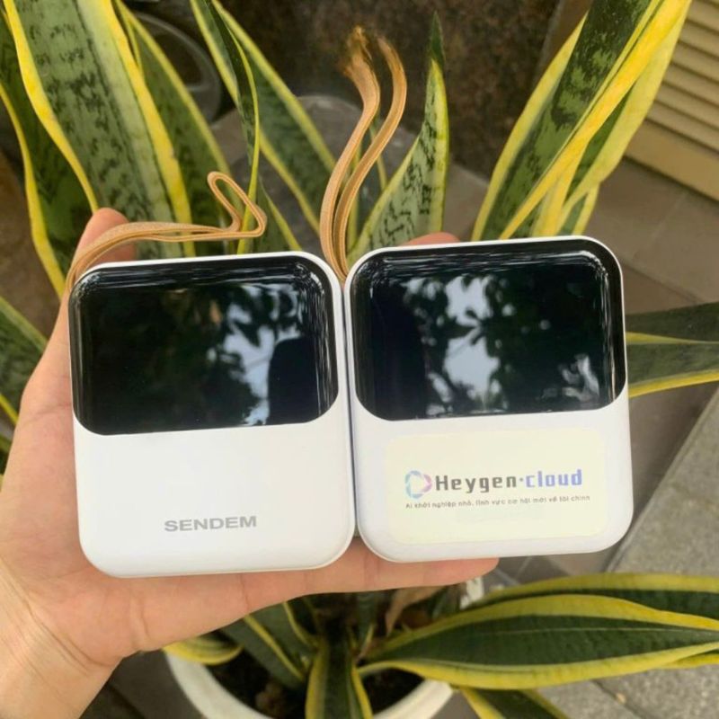 Sạc Dự Phòng Mini Vuông In Logo SDPPPR03