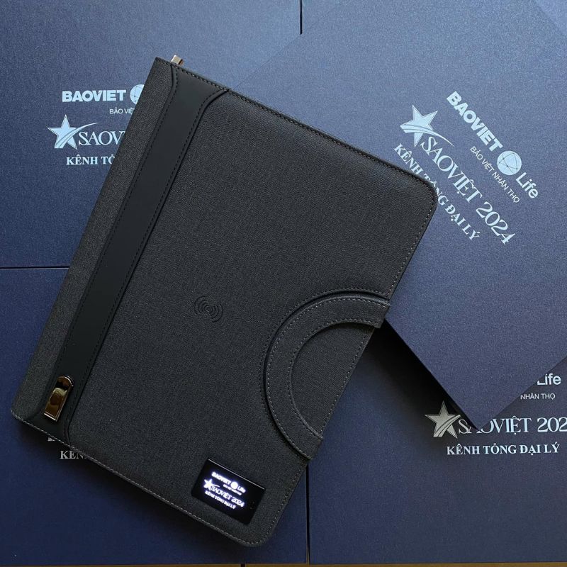 Sổ sạc công nghệ in tên thương hiệu SSPPR03