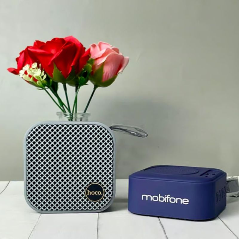 Loa Bluetooth Mini Hoco in logo LBPPR01