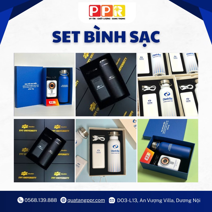 Set bình sạc