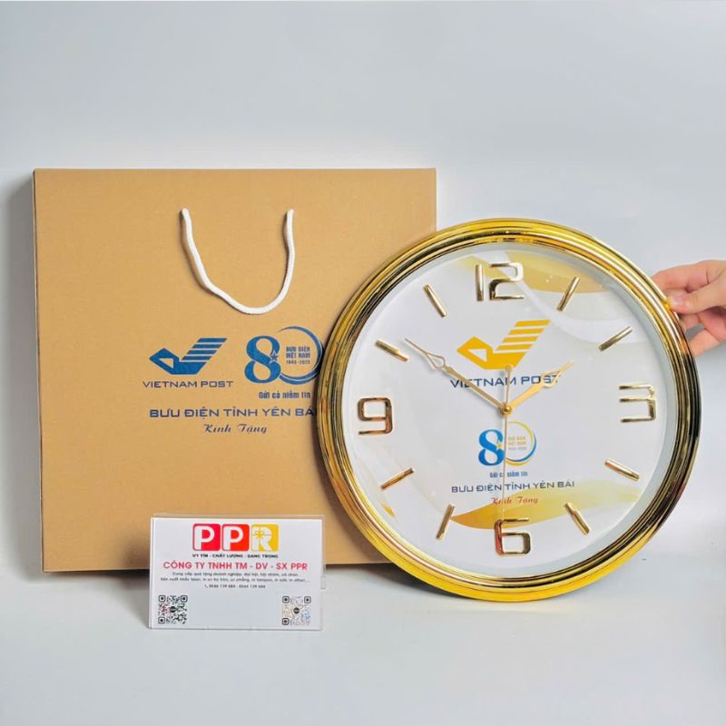 Đồng hồ treo tường 35x35cm DHTTPPR08