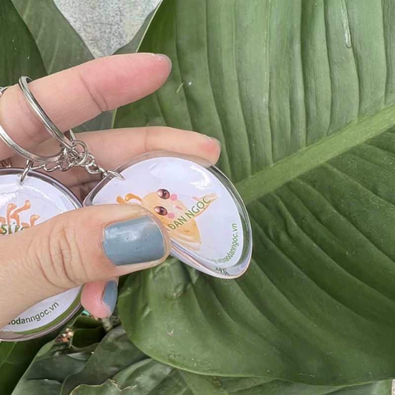 Móc khóa nhựa dẻo theo yêu cầu MKPPR06