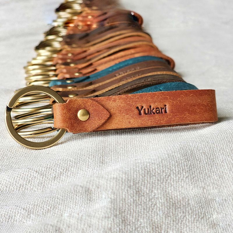 Móc khóa bằng da cao cấp MKPPR07