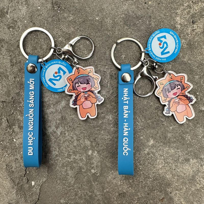 Móc khóa cao su MKPPR08