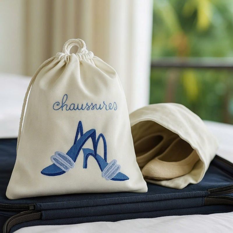 Túi vải canvas có dây rút TVPPR09