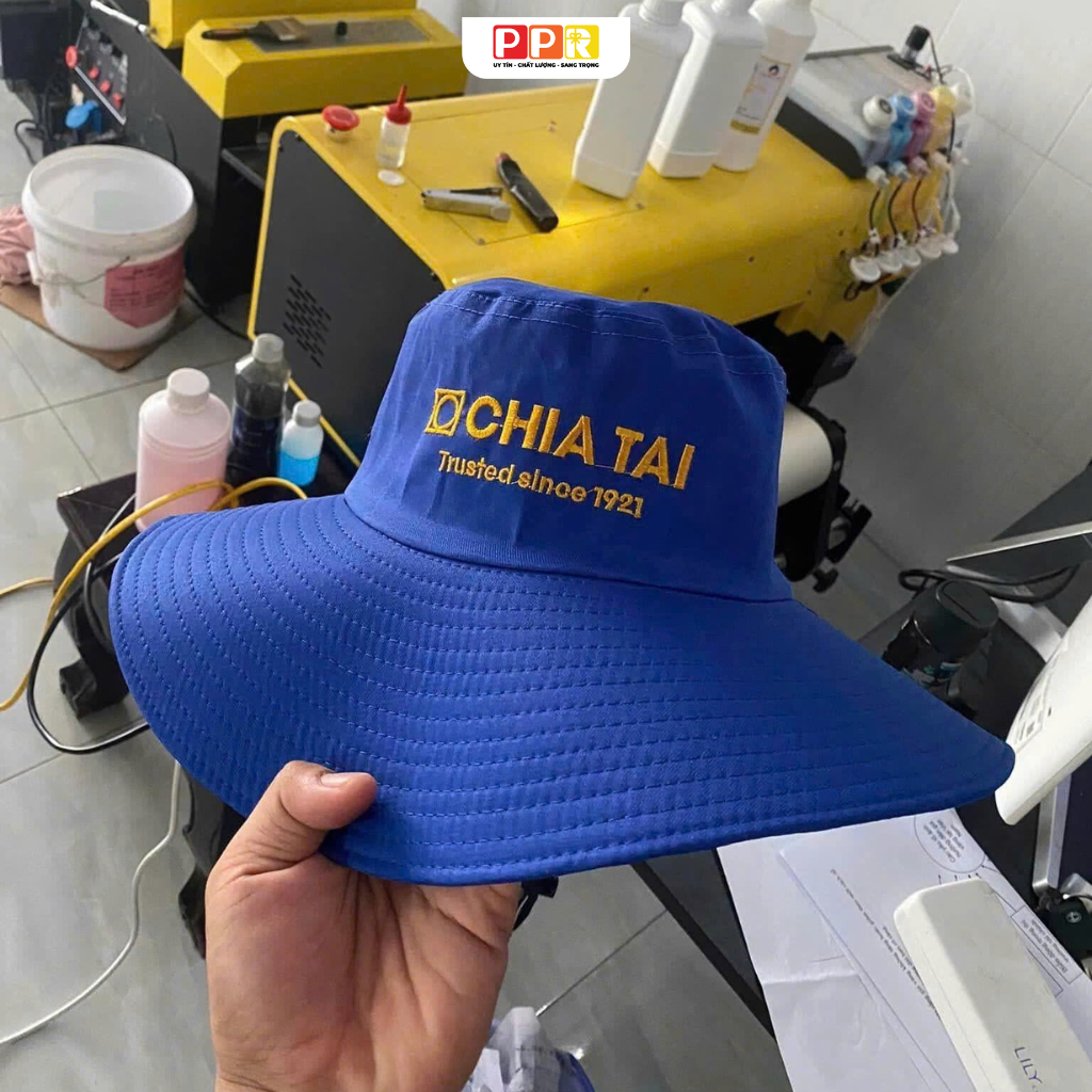 Mũ vải kaki tròn 2