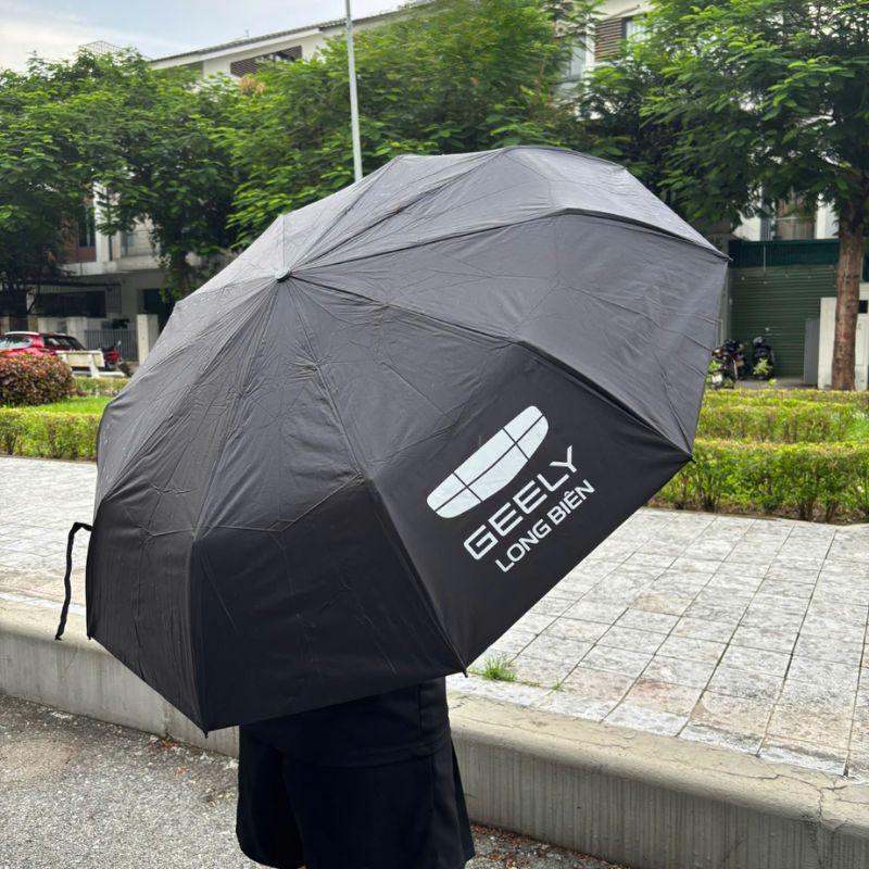 Ô tự động 2 chiều 10 nan kép in logo OCTPPR11