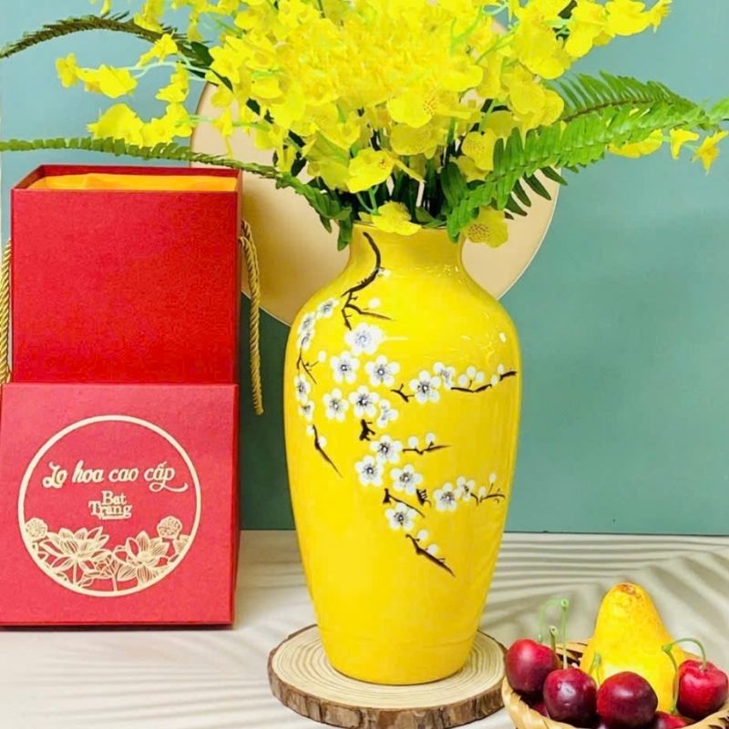 Bình cắm hoa sứ BHSPPR09