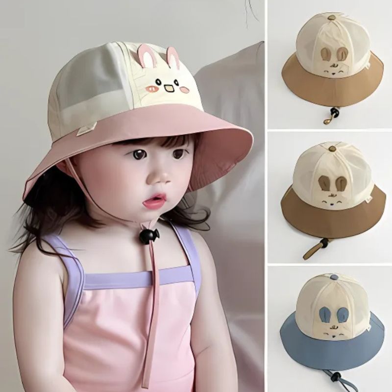 Mũ vải cho bé hình con vật ngộ nghĩnh MVPPR02