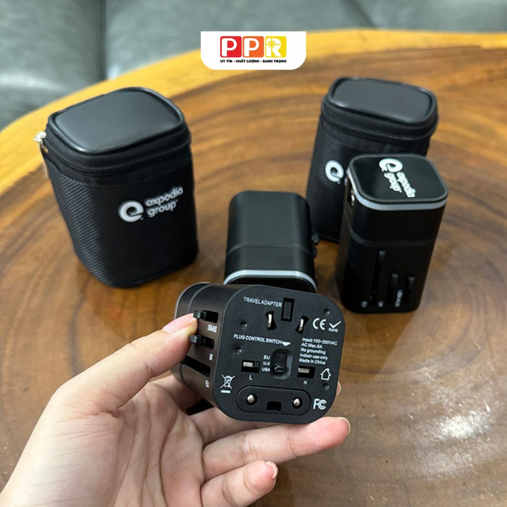Adapter-sạc chuyển dổi in logo