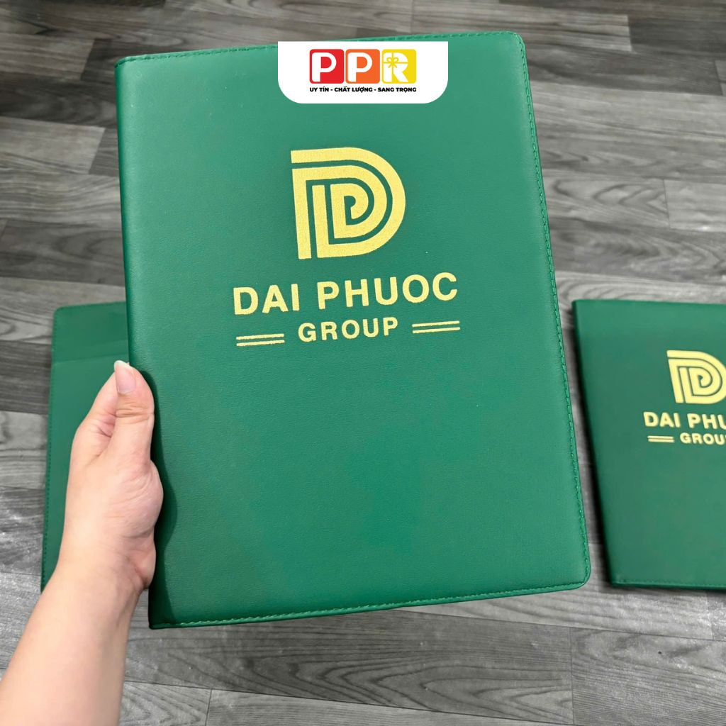 Kẹp tài liệu in logo