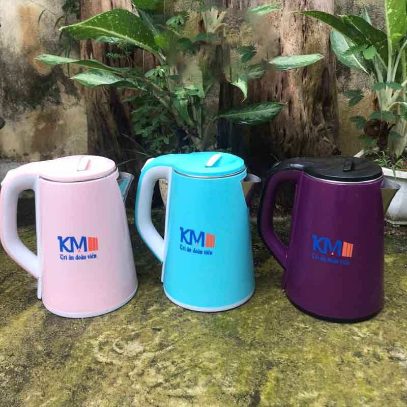 Ấm Siêu Tốc In Logo Theo Yêu Cầu Quà Tặng Khách | ASTPPR03