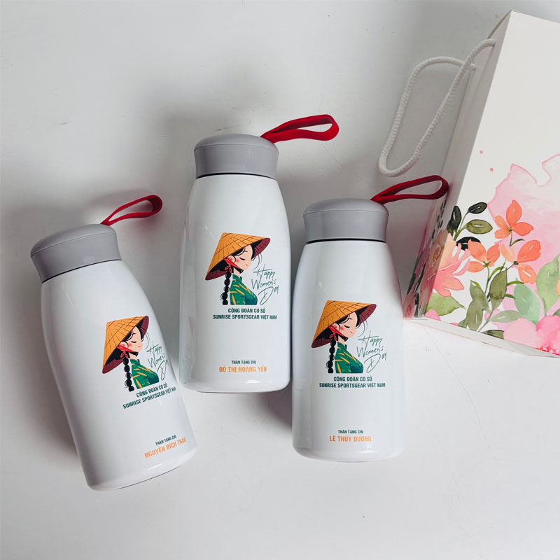 Bình Giữ Nhiệt Quà Tặng Doanh Nghiệp In Logo | BGNPPR08