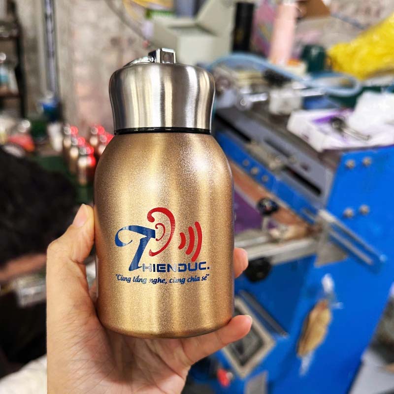 Bình Giữ Nhiệt Lựu Đạn In Logo Thương Hiệu | BGNPPR09
