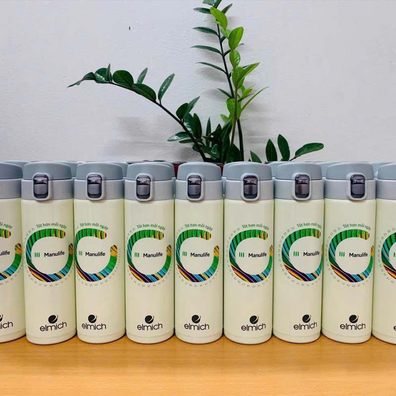 Bình Giữ Nhiệt Elmich In Logo Công Ty | BGNPPR14