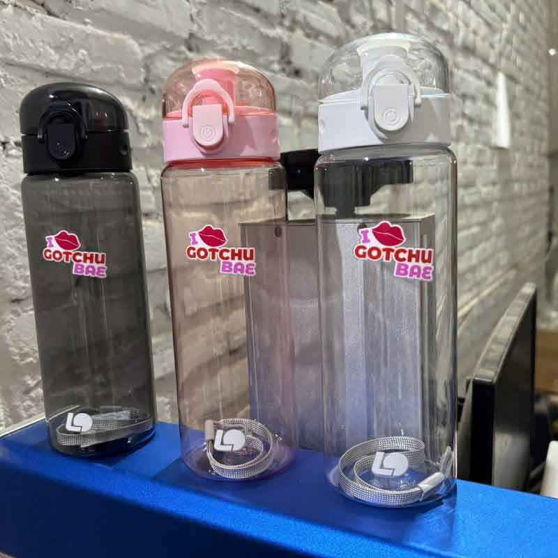 Bình Nhựa Nắp Bật In Logo Theo Yêu Cầu | BNPPR01