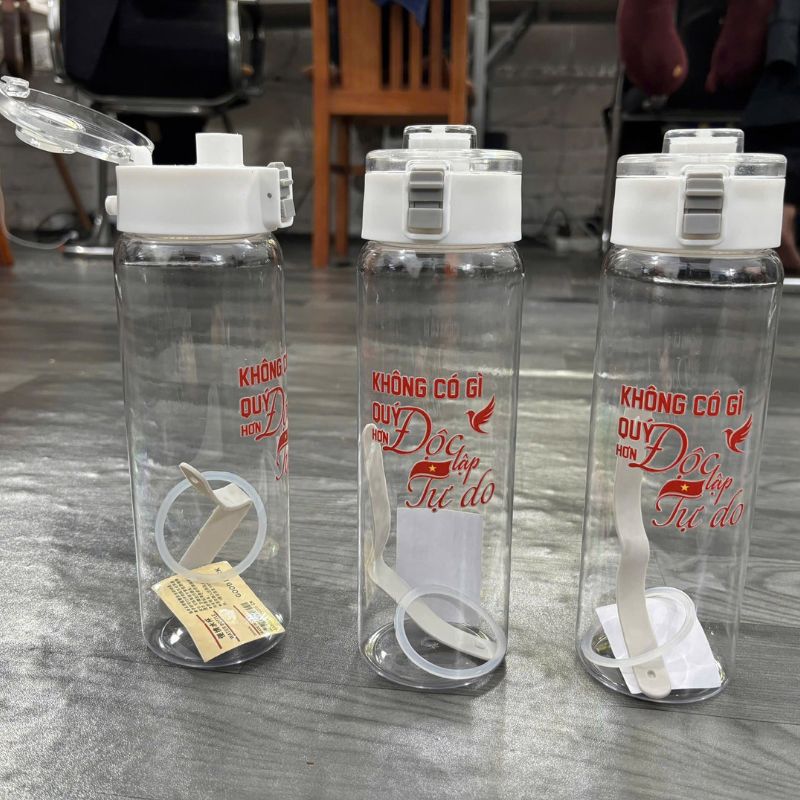 Bình Nhựa Đựng Nước In Theo Yêu Cầu | BNPPR05